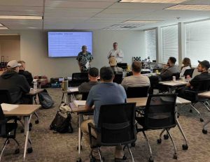 Students taking an IICRC Approved course with LearnToRestore.com